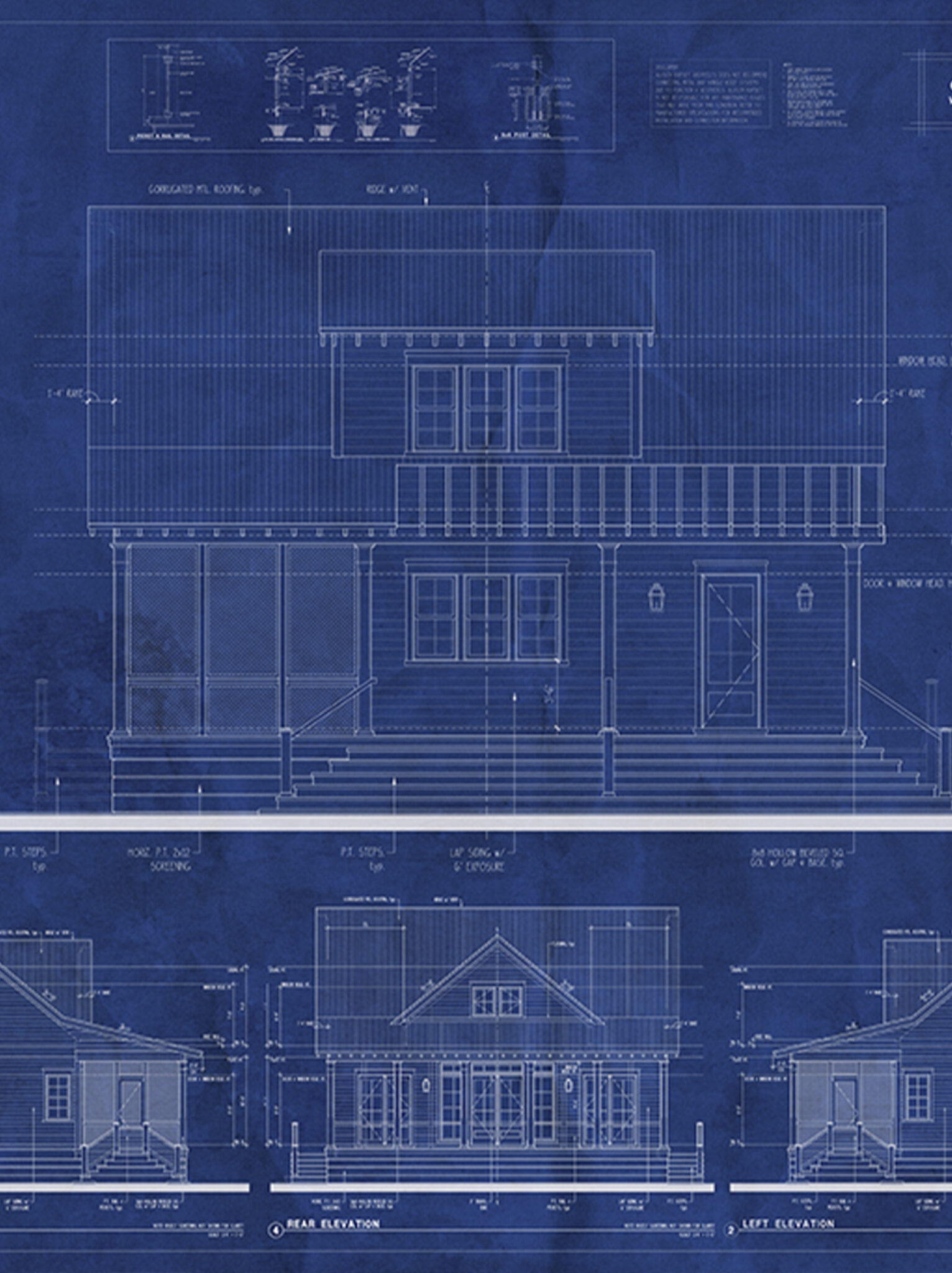 Blueprint Home Plans Digital File