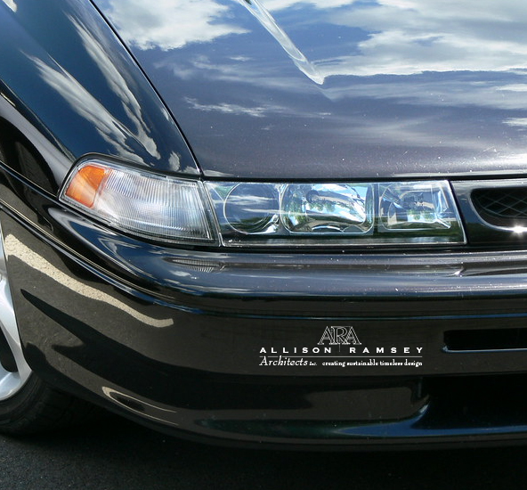 White Allison Ramsey Bumper Sticker